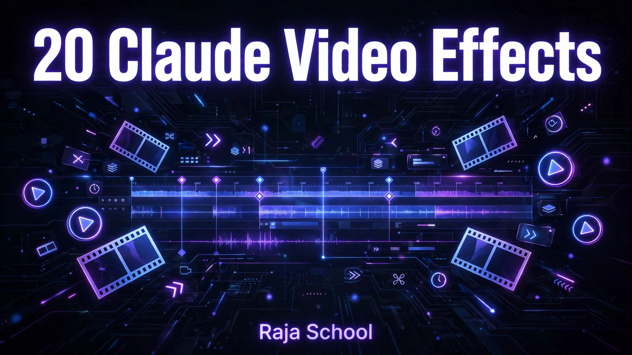 20 Claude Video Effects - Raja School